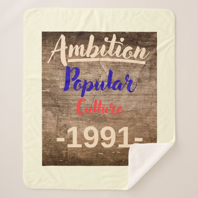 Manta Sherpa Poster brillante (Anverso)