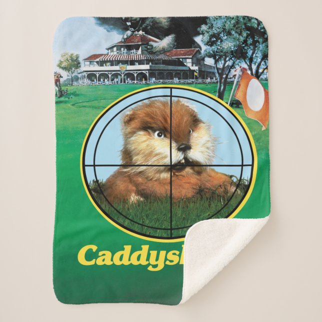 Manta Sherpa Poster Caddyshack (Anverso)