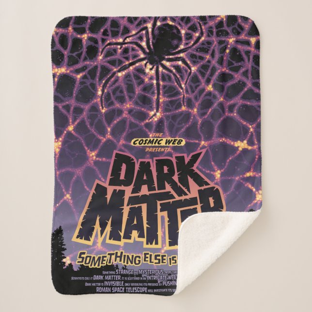 Manta Sherpa Poster de Dark Matter. (Anverso)