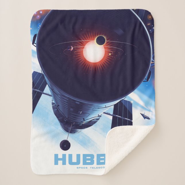 Manta Sherpa Poster del telescopio espacial Hubble. (Anverso)