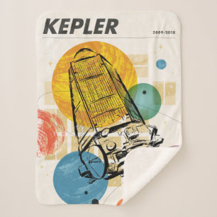Manta Sherpa Poster del telescopio espacial Kepler.