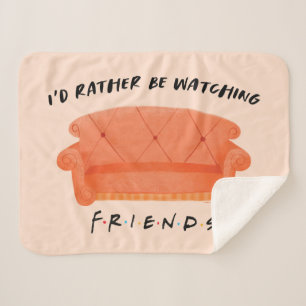 Manta Sherpa Prefiero estar viendo FRIENDS™