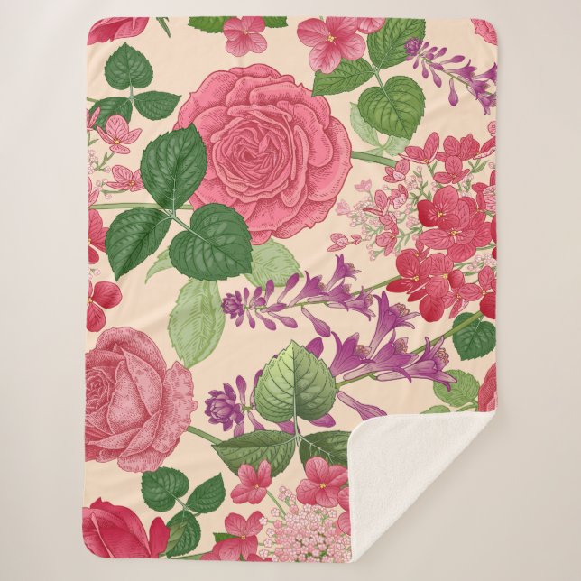 Manta Sherpa primavera (Anverso)