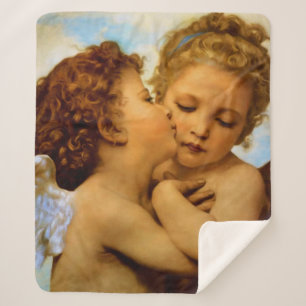 Manta Sherpa Primer beso