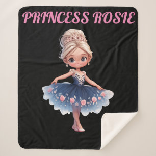 MANTA SHERPA "PRINCESO" PERSONALIZADO