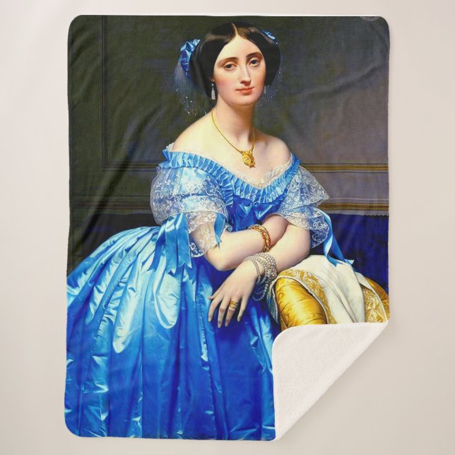 Manta Sherpa Princesse de Broglie (Anverso)