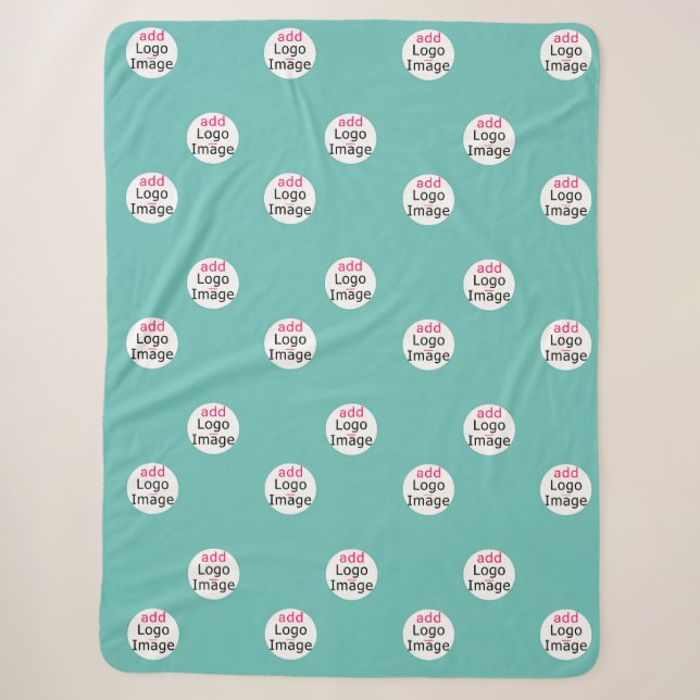 Manta Sherpa Profesional moderno personalizable negocio menta (Anverso)