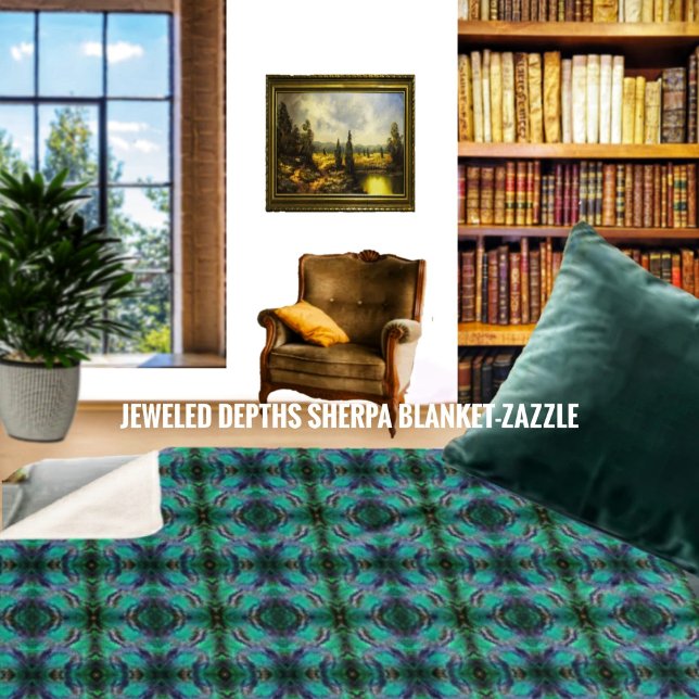 Manta Sherpa Profundidad de joyas (Subido por el creador)