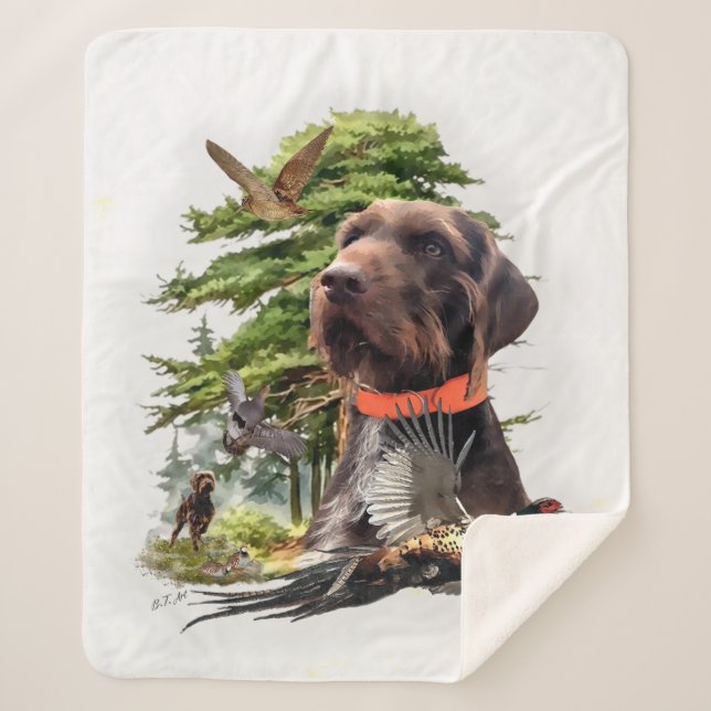 Manta Sherpa Pudelpointers (Anverso)