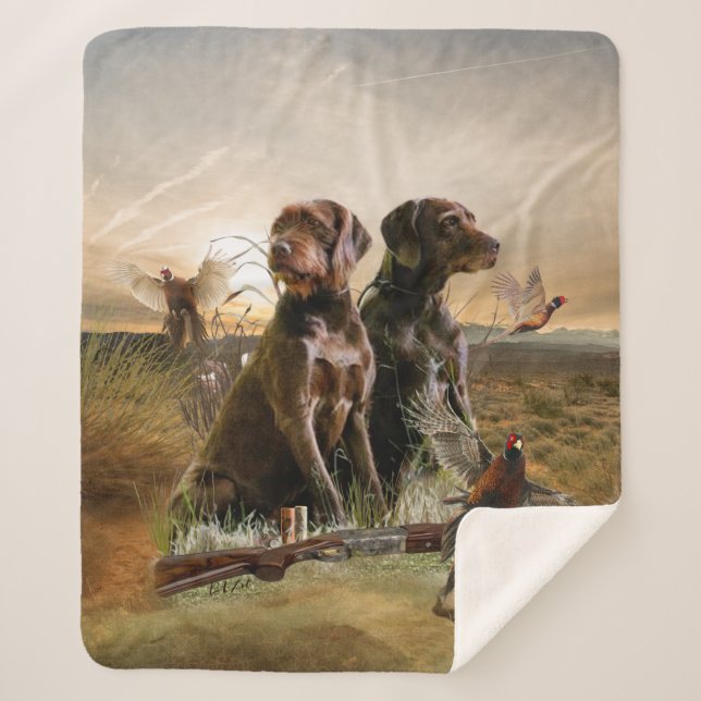 Manta Sherpa Pudelpointers, faisán de caza (Anverso)