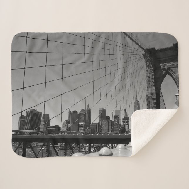 Manta Sherpa Puente de Brooklyn (Anverso (horizontal))