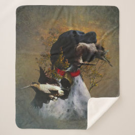 Manta Sherpa Puntero en inglés