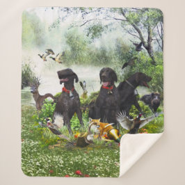 Manta Sherpa Punteros de corto alcance alemanes