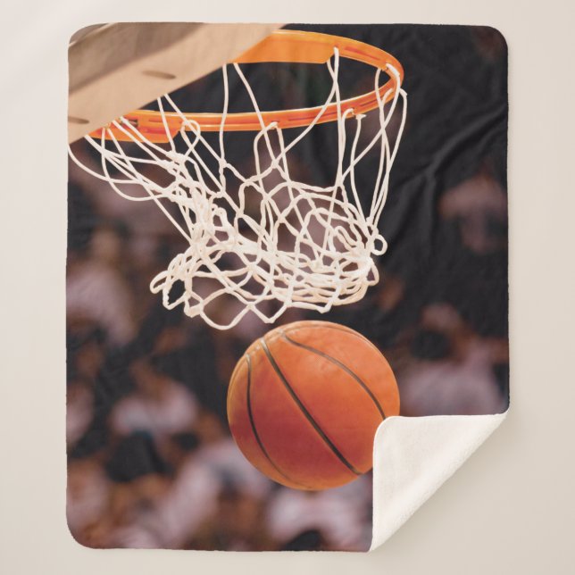 Manta Sherpa Puntuación de baloncesto (Anverso)