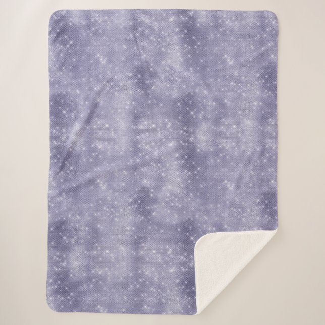 Manta Sherpa Purple Dream Sparkle (Anverso)