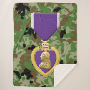 MANTA SHERPA PURPLE HEART