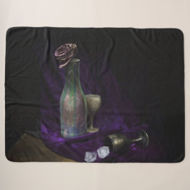 MANTA SHERPA PURPLE ROSA