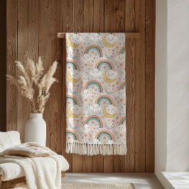 Manta Sherpa Rainbow Dreams Blanket Sherpa Gift for Children