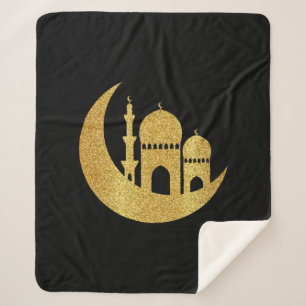 Manta Sherpa Ramadan Kareem Golden Helal