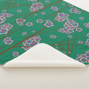 Manta Sherpa Ramas peculiares Sherpa Blanket