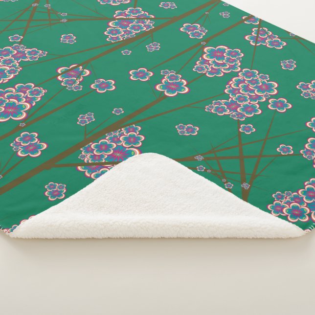 Manta Sherpa Ramas peculiares Sherpa Blanket (3/4)