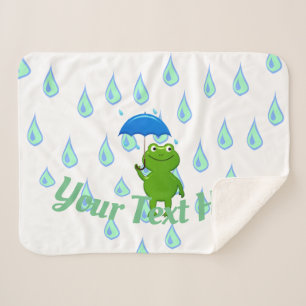 Manta Sherpa Rana y lluvia kawaii