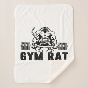 Manta Sherpa Rato de gimnasio
