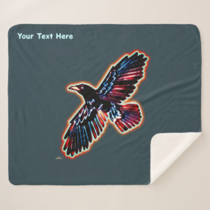 Manta Sherpa Raven irlandés