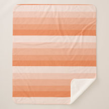 Rayas ómbre en tonos naranjas
