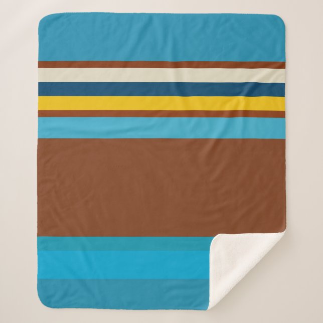 Manta Sherpa Rayas suroeste 12 (Anverso)