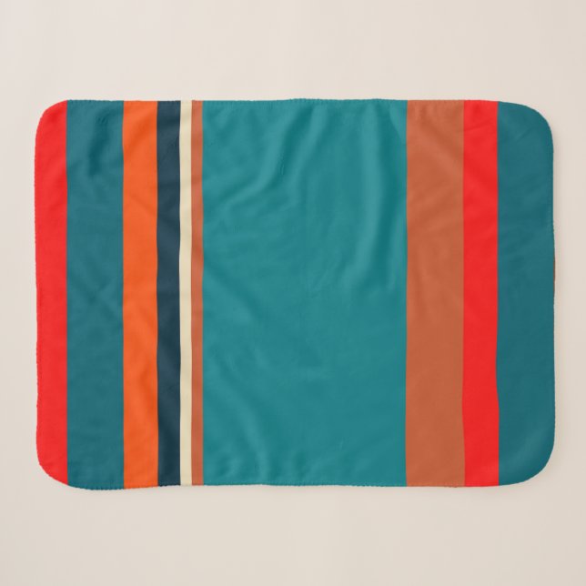 Manta Sherpa Rayas suroeste 29 (Anverso (horizontal))