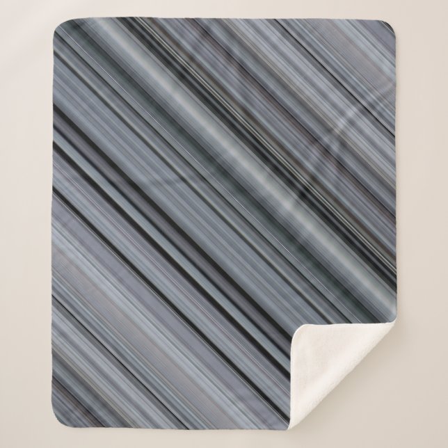 Manta Sherpa Rayo azul de arándanos frescos (Anverso)