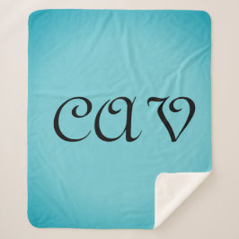 Manta Sherpa Recoleta Cornflower Blue