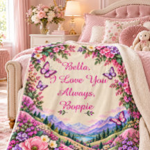 Recuerdo personalizado de mariposa floral para niñ