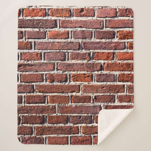 Manta Sherpa Red brick wall stone bricks masonry (Anverso)