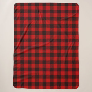 Manta Sherpa Red Buffalo Plaid Sherpa Blanket