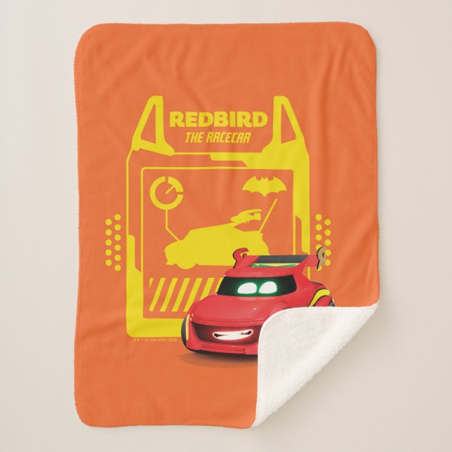 Manta Sherpa Redbird Batlleras™ - El Racecar (Anverso)