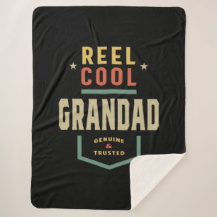 Manta Sherpa Regalo de pesca de grano Guay Reel de productos pa