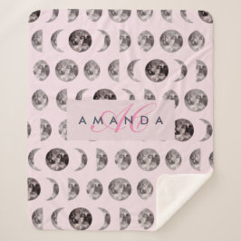 Manta Sherpa Regalos monogramas de fantasía sensacional en la l