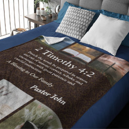 Manta Sherpa Regalos Navidades únicos personalizados para pasto