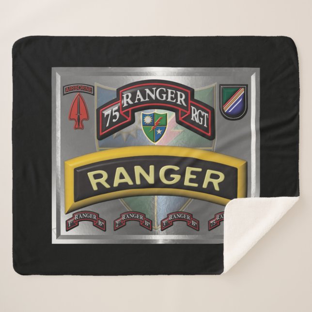 Manta Sherpa Regimiento de Rangers 75 (Anverso (horizontal))