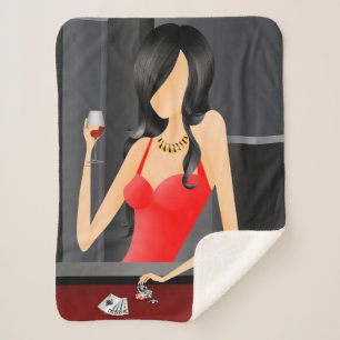 Manta Sherpa Reina del juego - Casino de Las Vegas