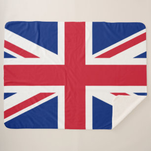 Manta Sherpa Reino Unido (Bandera Británica) (Union Jack) (Rein