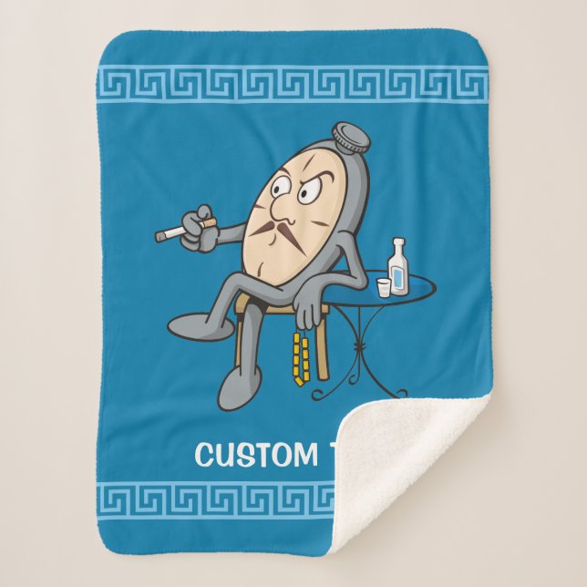 Manta Sherpa Relajante reloj (Anverso)