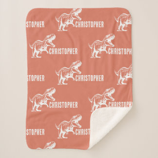 Manta Sherpa Repetidor Nombre T-Rex Firma Rust