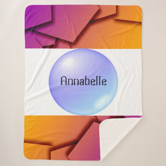 Manta Sherpa Resumen contemporáneo en el minimalismo urbano (Anverso)