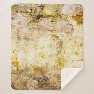 Manta Sherpa Resumen de fondo de pared dañado antiguo, antiguo,