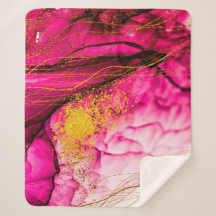 Manta Sherpa Resumen de nubes-ART. Creatividad transparente. Ma