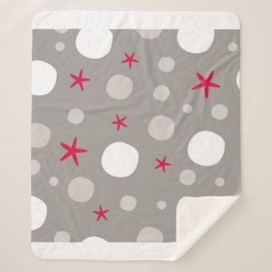 Manta Sherpa Resumen de patrón vintage sin soldadura en grupo t