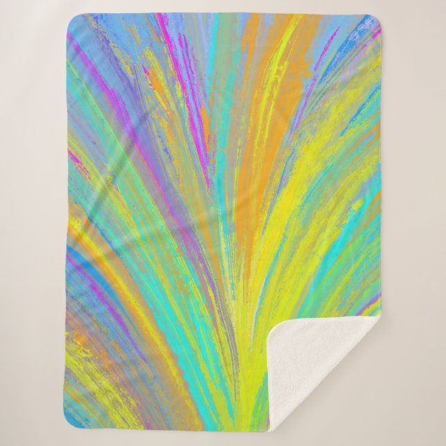 Manta Sherpa Resumen Diversión tropical de verano (Anverso)